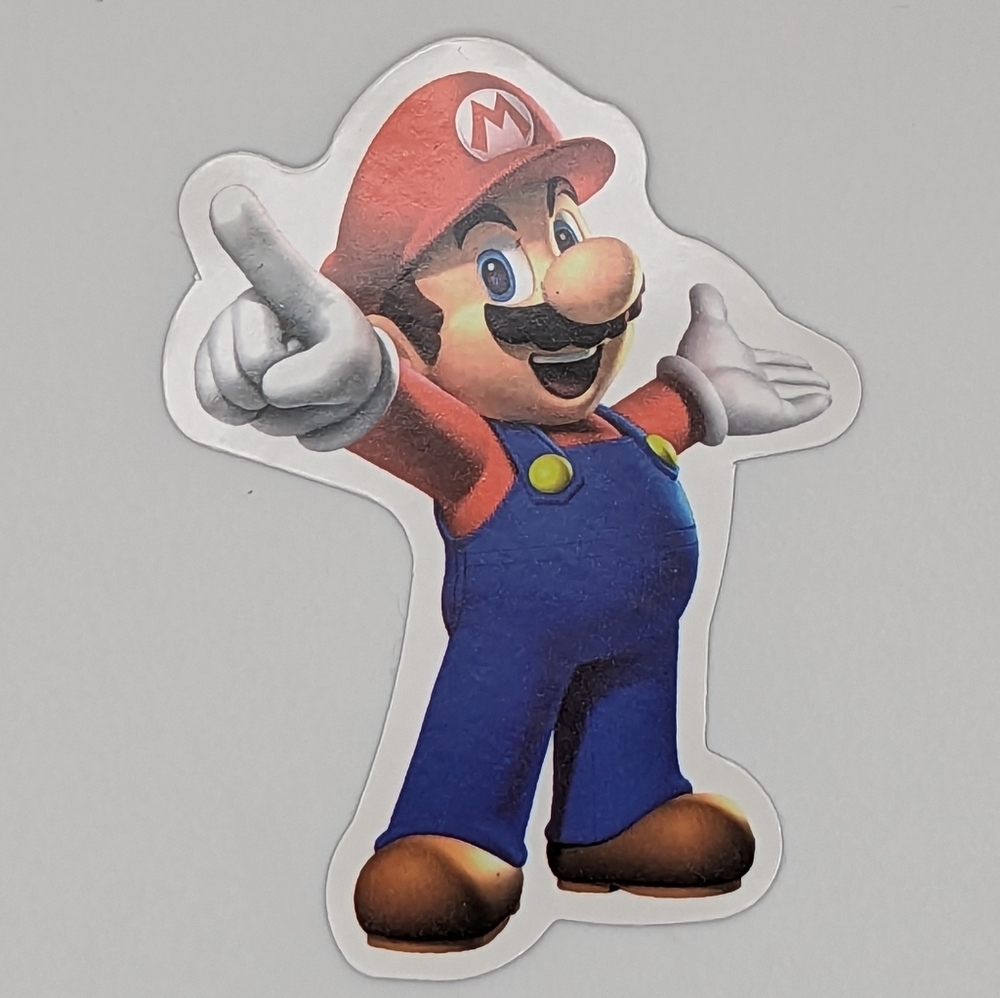 Super Mario Sticker
